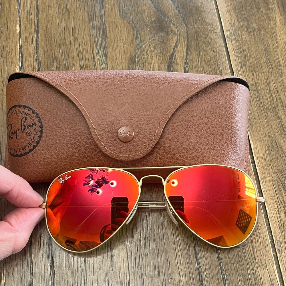 Ray-Ban RB 3025 orange lense